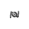 Metallic Unown (N)